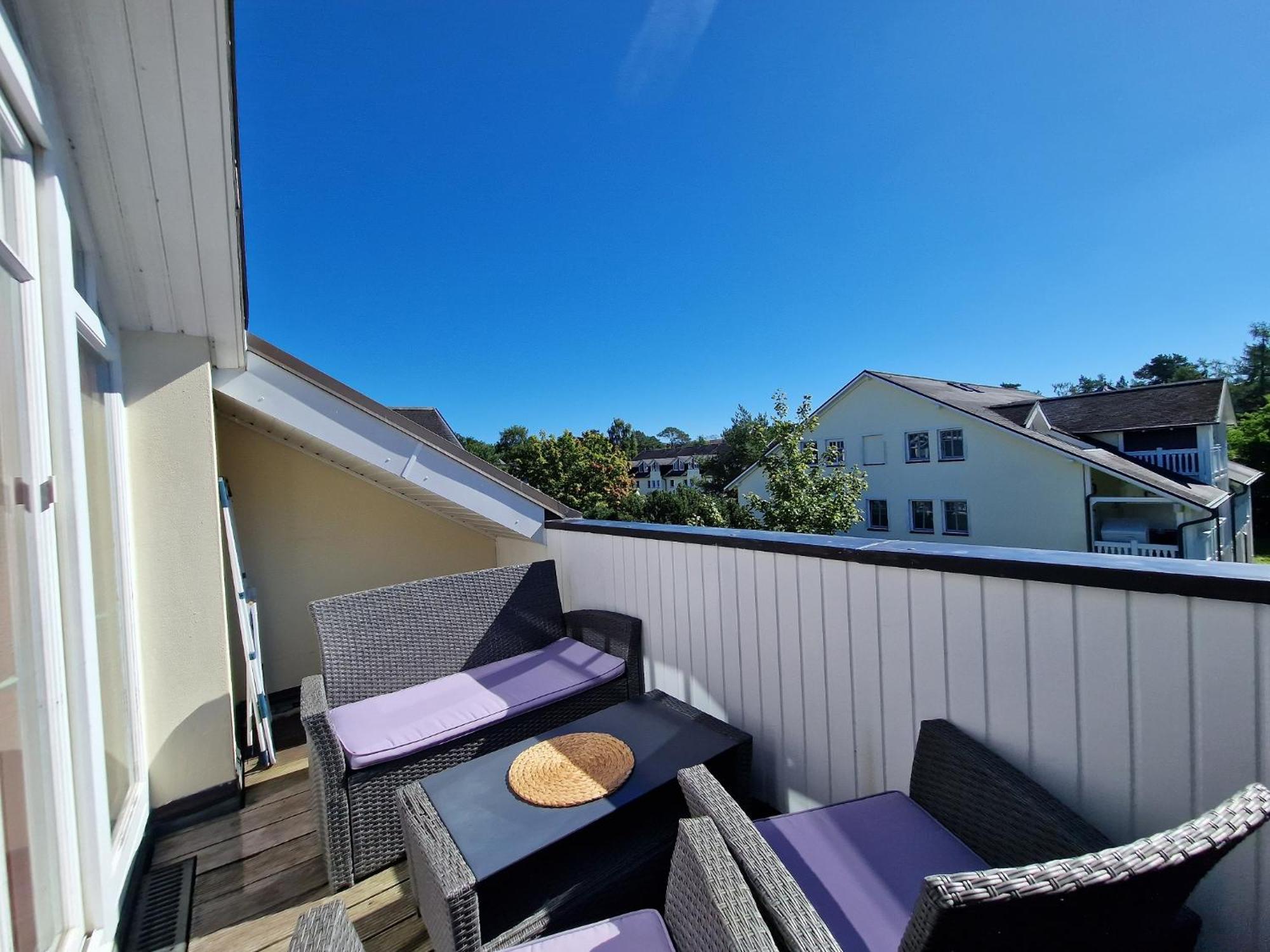 Duenenpark Binz - Komfortplus Ferienwohnung Mit 1 Schlafzimmer Und Balkon Im Dachgeschoss 231 Exterior photo